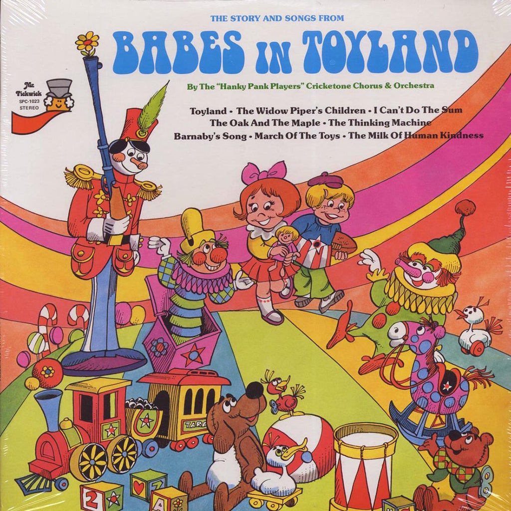 Hanky Panky Players, The Cricketone Chorus Orchestra - The Story And Songs From Babes In Toyland (1977 FIRST PRESS) (orig. press) Vinyl Record