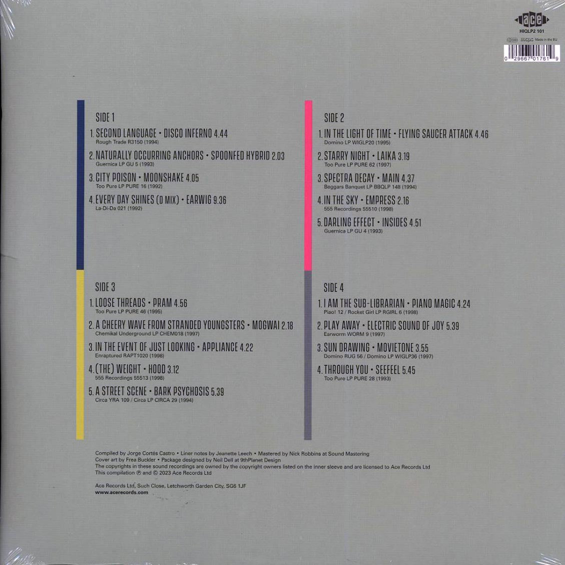 Disco Inferno, Flying Saucer Attack, Spoonfed Hybrid, Etc. - In The Light Of Time: UK Post-Rock & Leftfield Pop 1992-1998 Vinyl Record