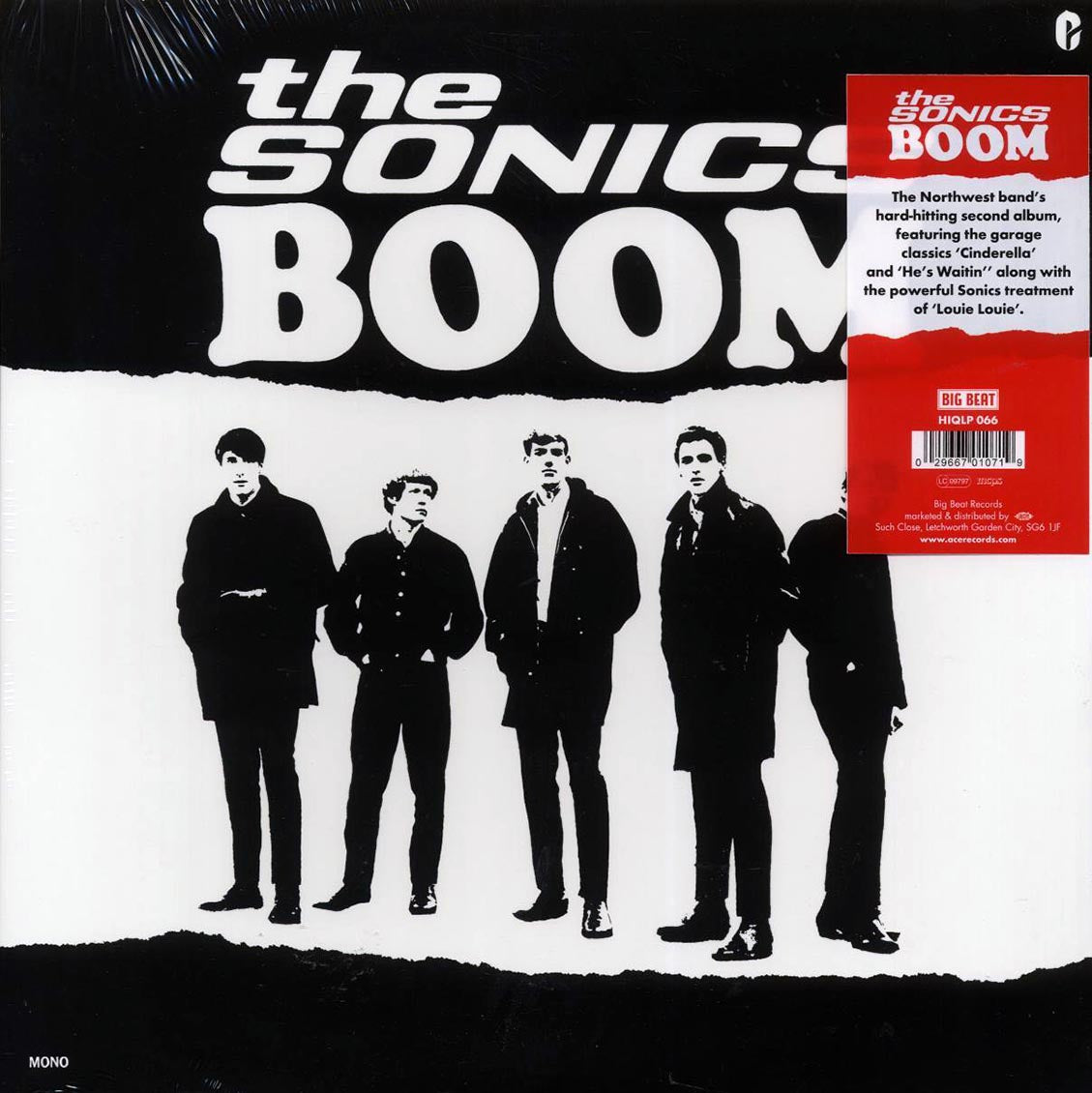 The Sonics - Boom (mono) (180g) Vinyl Record