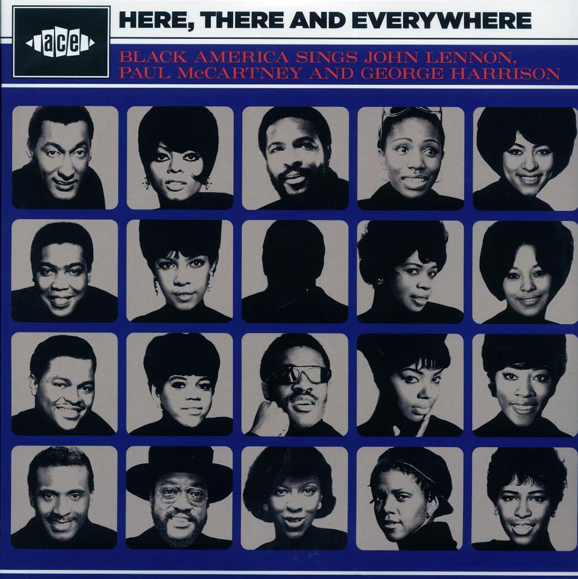 Sarah Vaughan, Natalie Cole, Mary Wells, Billy Paul, Etc. - Here, There And Everywhere: Black America Sings John Lennon, Paul McCartney And George Harrison (2xLP) Vinyl Record