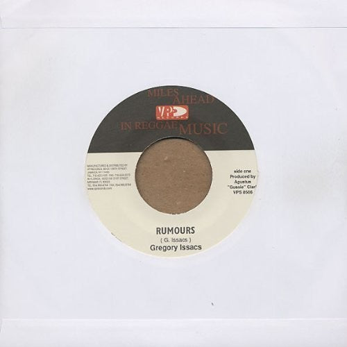 Isaacs,gregory - Rumours - Vinyl Record