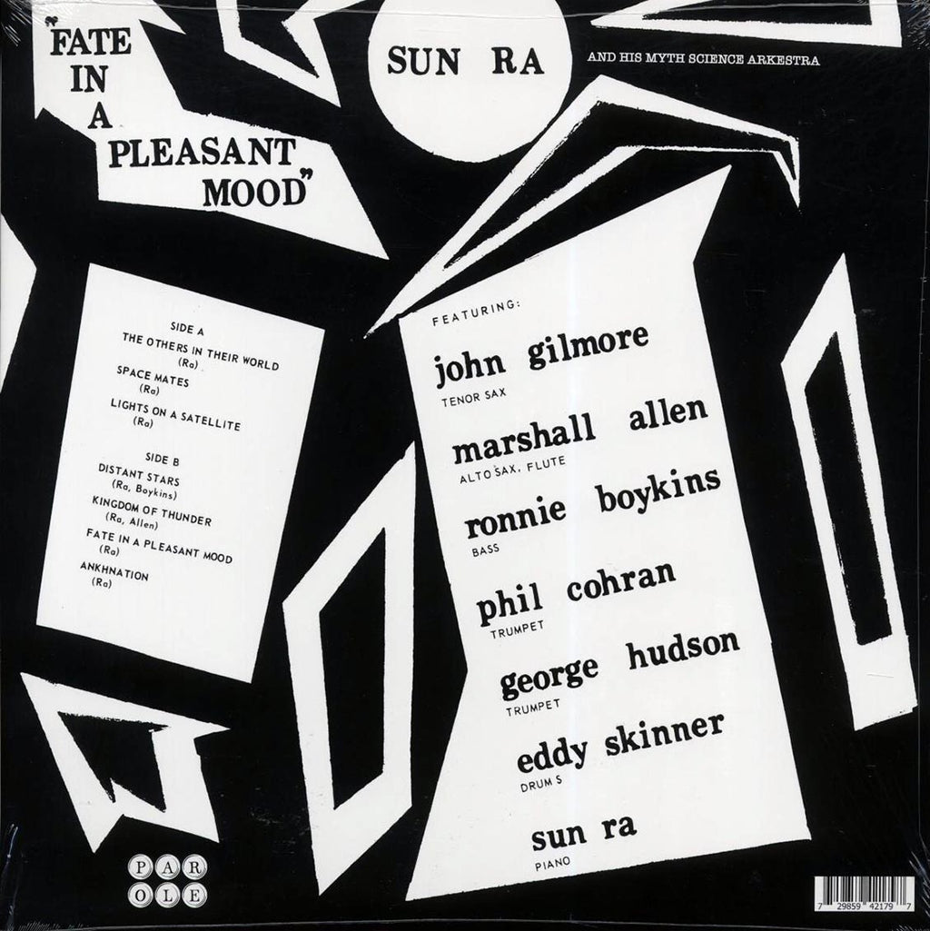 The Sun Ra Arkestra - Fate In A Pleasant Mood Vinyl Record