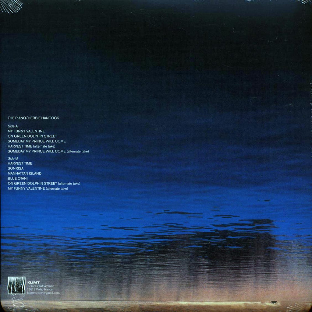 Herbie Hancock - The Piano (blue vinyl) Vinyl Record