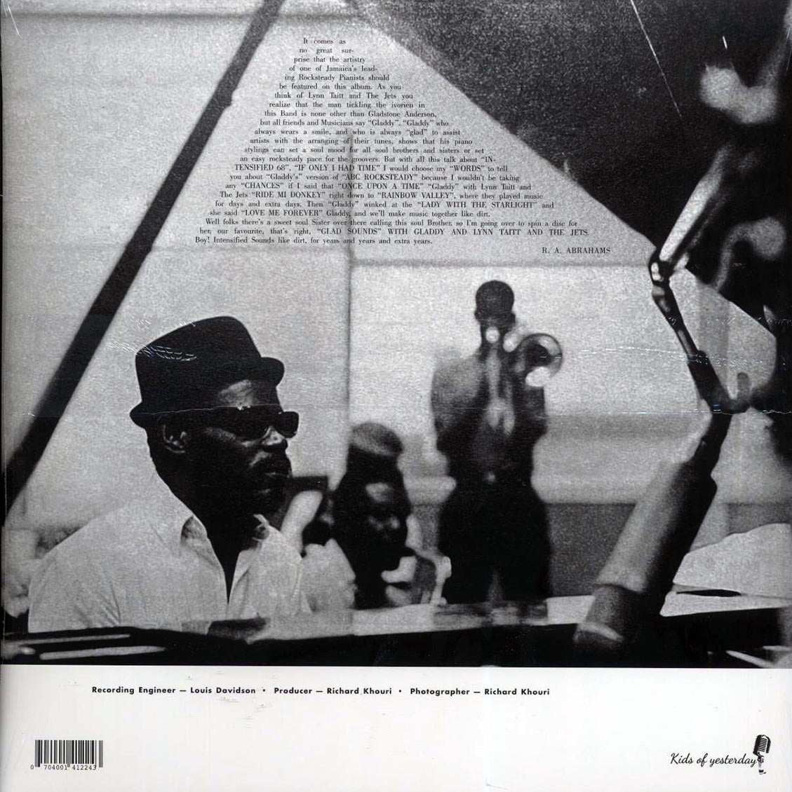 Gladstone Anderson, Lynn Taitt & The Jets - Glad Sounds: Rock Steady Vinyl Record