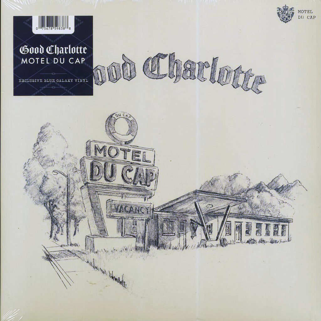 Good Charlotte - Motel Du Cap (blue galaxy vinyl) Vinyl Record