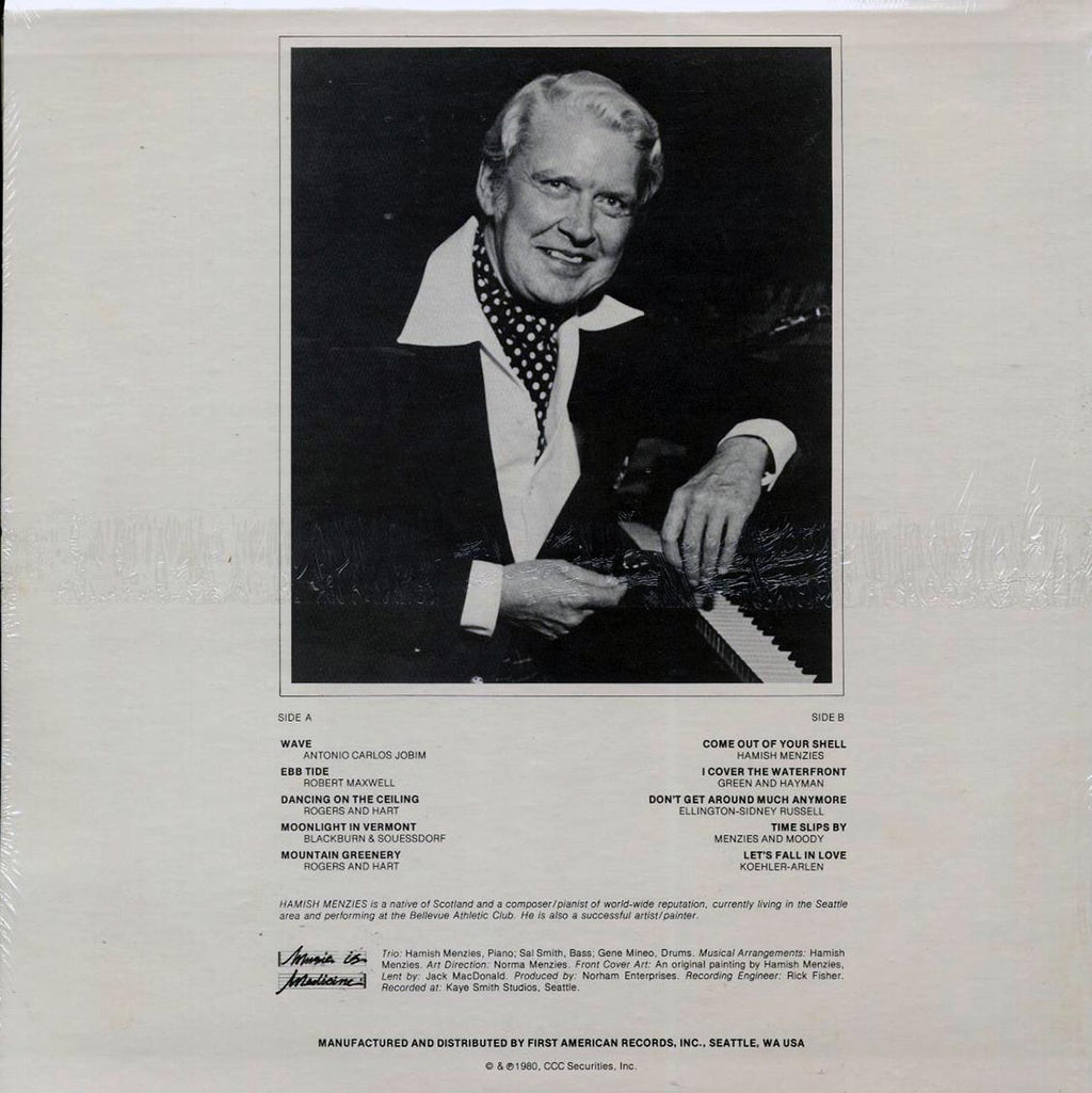 Hamish Menzies - Jazz Tracks (1980 FIRST PRESS) (orig. press) Vinyl Record