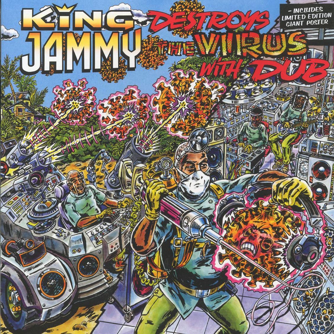 King Jammy - King Jammy Destroys The Virus With Dub Vinyl Record