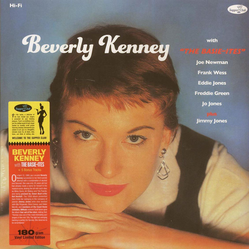Beverly Kenney - With The Basie-Ites (+5 bonus tracks) (ltd. ed.) (180g) Vinyl Record