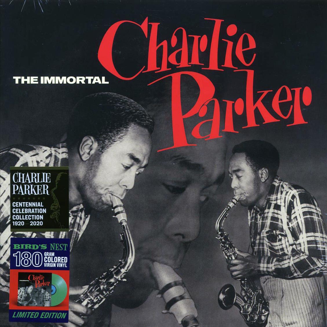 Charlie Parker - The Immortal (+6 bonus tracks) (ltd. ed.) (180g) (green vinyl) Vinyl Record