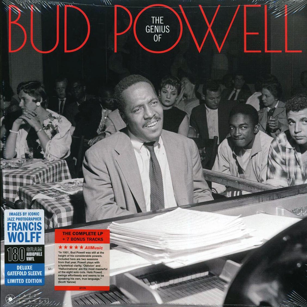 Bud Powell - The Genius Of Bud Powell (+7 bonus tracks) (ltd. ed.) (180g) Vinyl Record