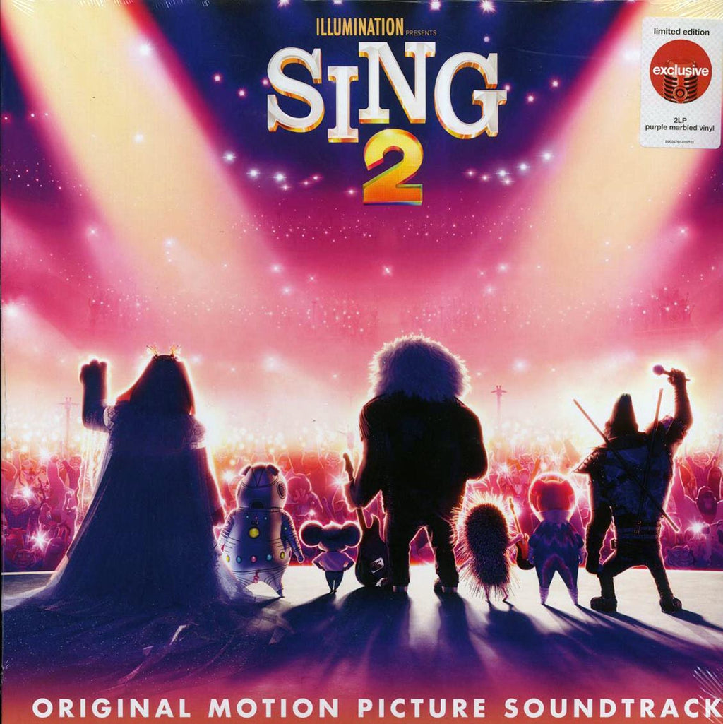 Elton John, Billie Eilish, U2, Halsey, Etc. - Sing 2: Original Motion Picture Soundtrack (ltd. ed.) (2xLP) (purple marble) Vinyl Record