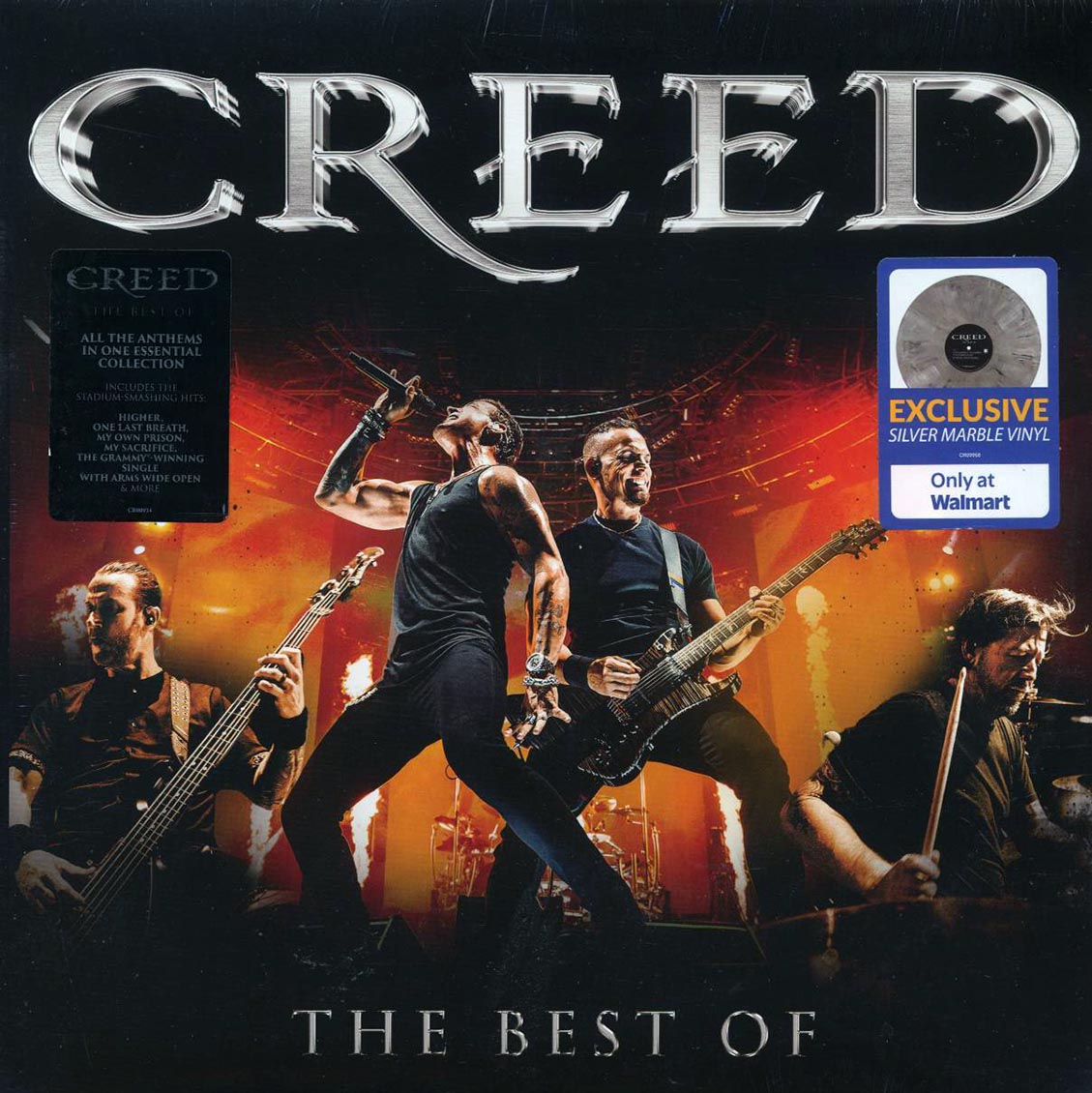 Creed - The Best Of (ltd. ed.) (silver marble vinyl) Vinyl Record