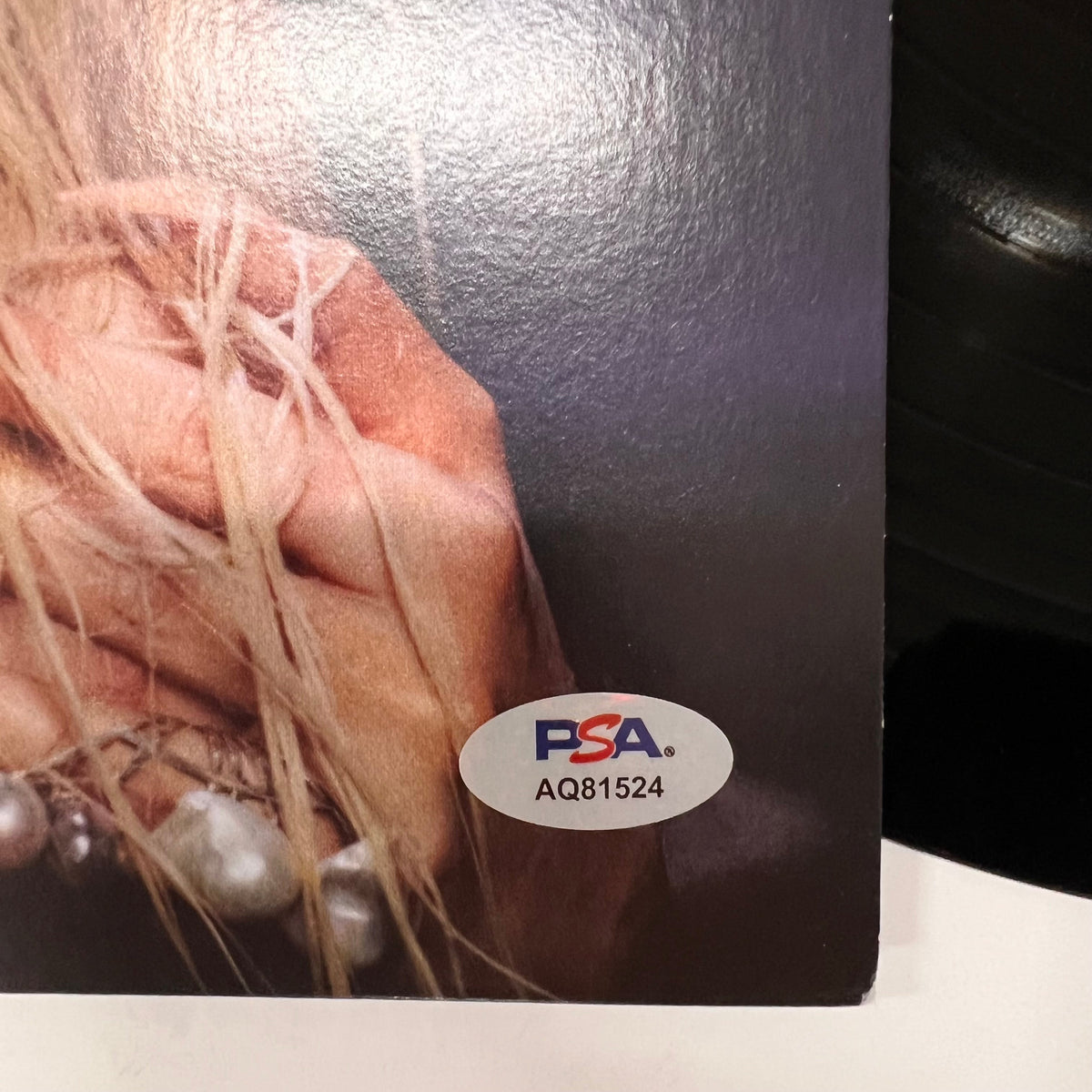 Kim Petras Signed Feed The Beast Vinyl Album PSA Autographed