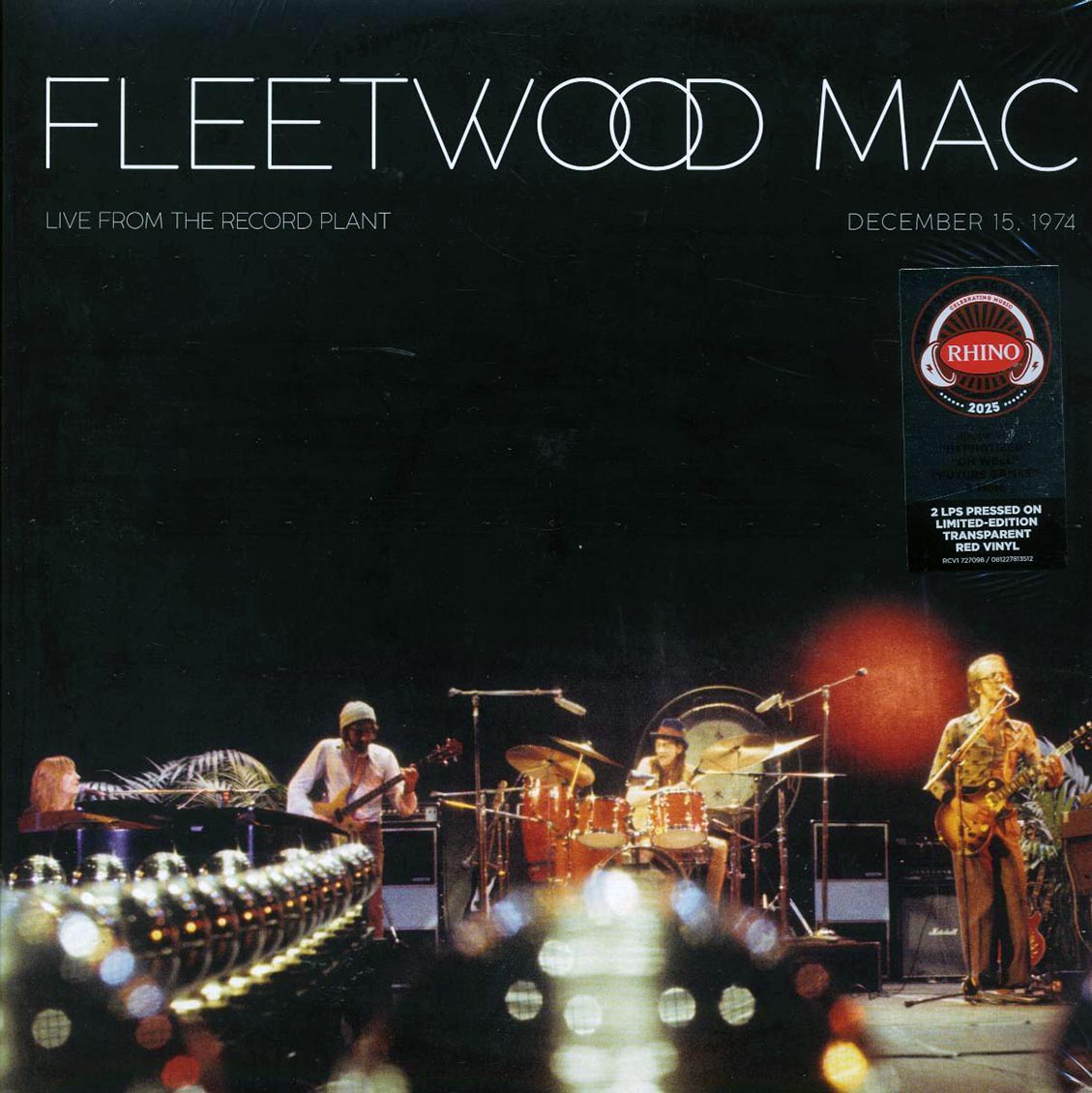 Fleetwood Mac - Live From The Record Plant: December 15, 1974 (ltd. ed.) (2xLP) (red vinyl) Vinyl Record