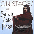 Page,sarah Cole - On Stage - Music CD