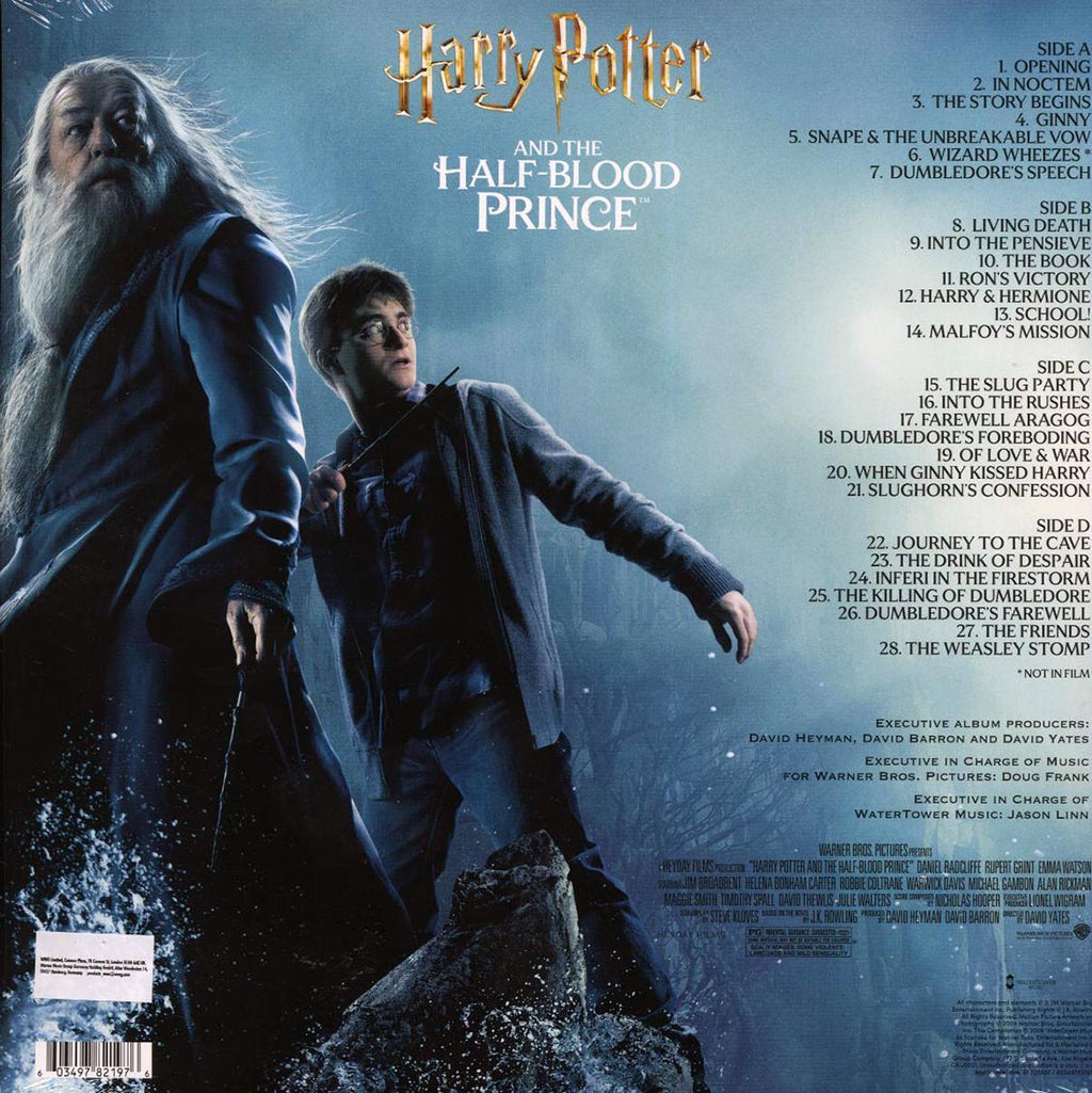 Nicholas Hooper - Harry Potter And The Half-Blood Prince: Original Motion Picture Soundtrack (2xLP) Vinyl Record