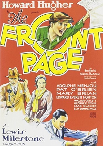 Front Page (1931) - Front Page (1931) - DVD