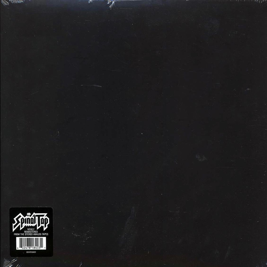 Spinal Tap - From The Original Motion Picture Soundtrack This Is Spinal Tap (remastered) Vinyl Record