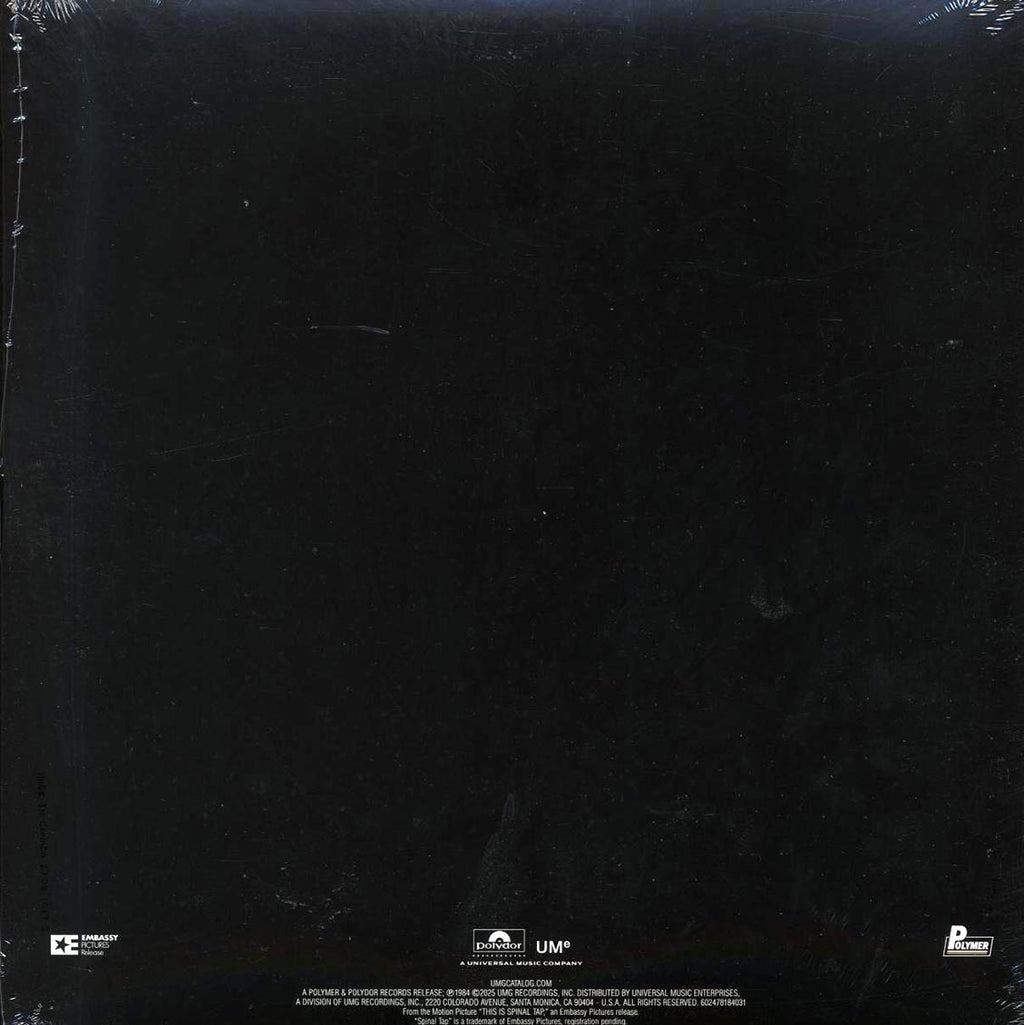 Spinal Tap - From The Original Motion Picture Soundtrack This Is Spinal Tap (remastered) Vinyl Record