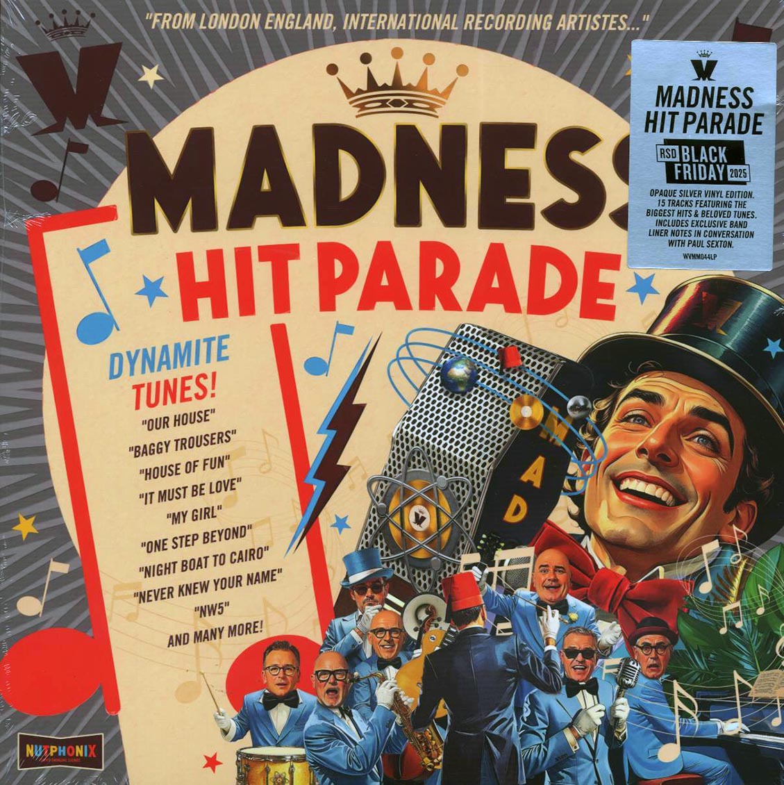 Madness - Hit Parade: Dynamite Tunes! (RSD 2025) (opaque silver vinyl) Vinyl Record