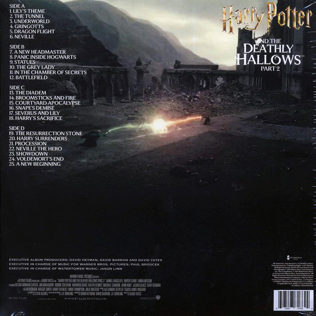 Alexandre Desplat - Harry Potter And The Deathly Hallows Part 2: Original Motion Picture Soundtrack (2xLP) (clear vinyl) Vinyl Record