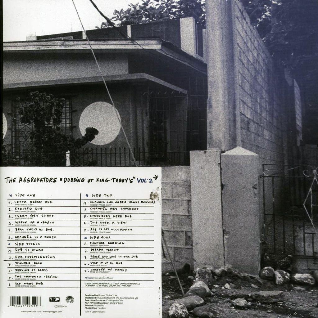 The Aggrovators - Dubbing At King Tubby's Volume 2 (RSD 2024) (ltd. ed.) (2xLP) (blue vinyl) Vinyl Record