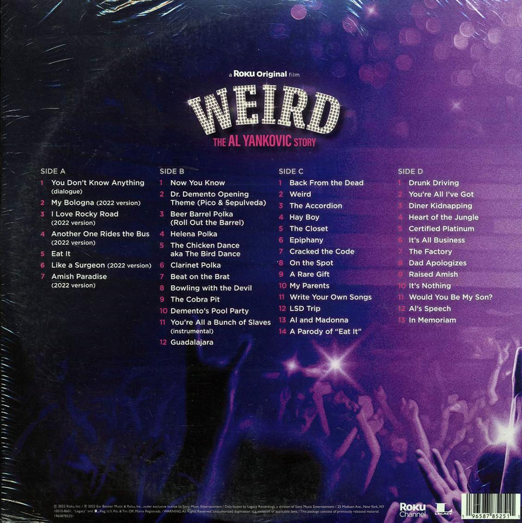 Weird Al Yankovic - Weird: The Al Yankovic Story Original Soundtrack (2xLP) (pink vinyl) Vinyl Record