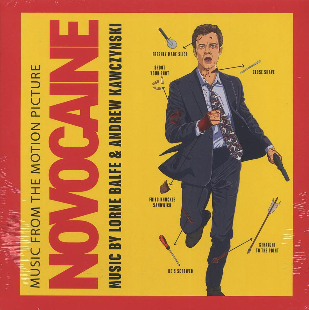Lorne Balfe, Andrew Kawczynski - Novocaine: Music From The Motion Picture (ltd. 300 copies made) (red/yellow vinyl) Vinyl Record