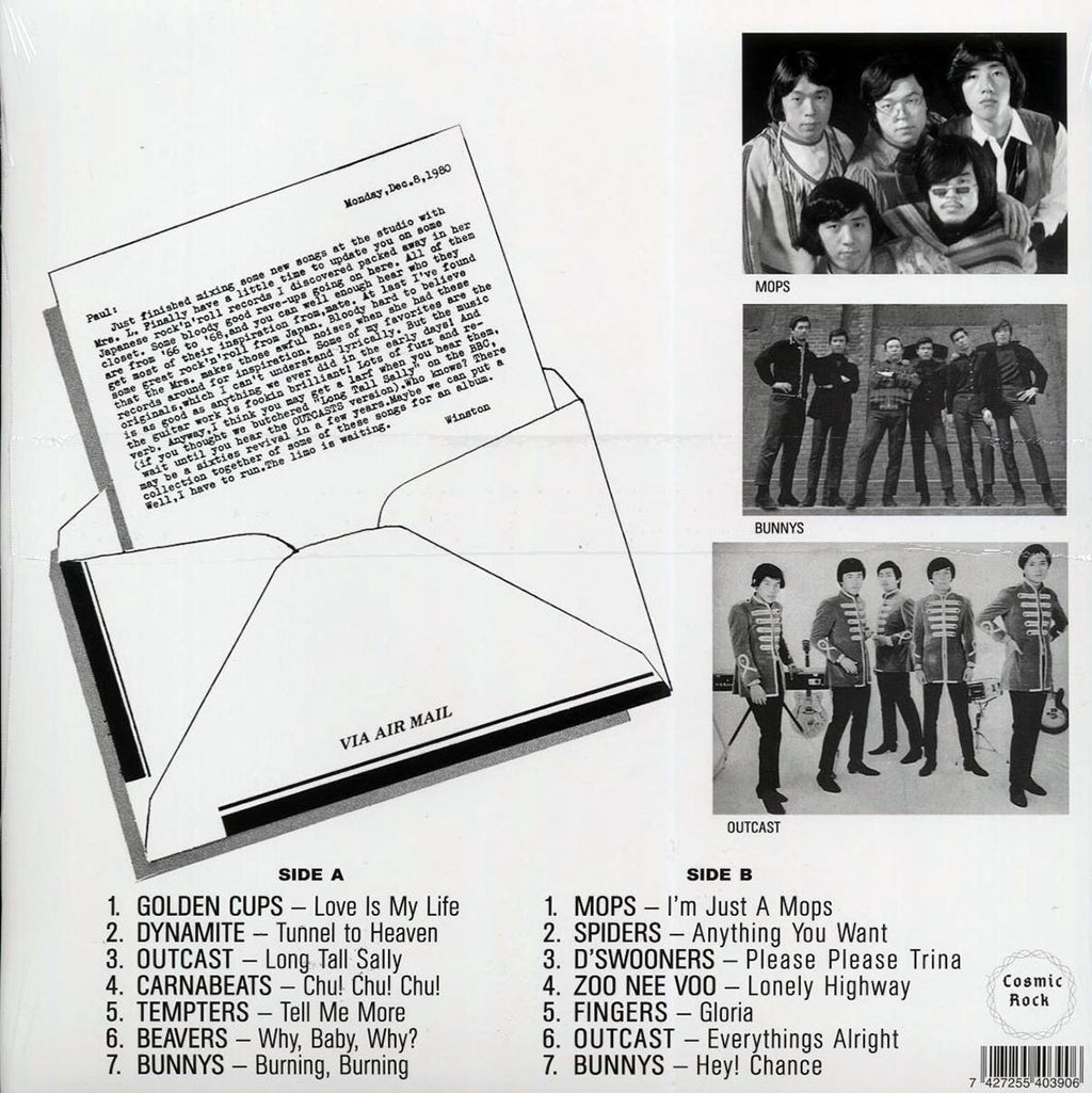 Zoo Nee Voo, The Golden Cups, The Mops, The Spiders, The Bunnys, Etc. - Sixties Japanese Garage Psych Sampler Vinyl Record