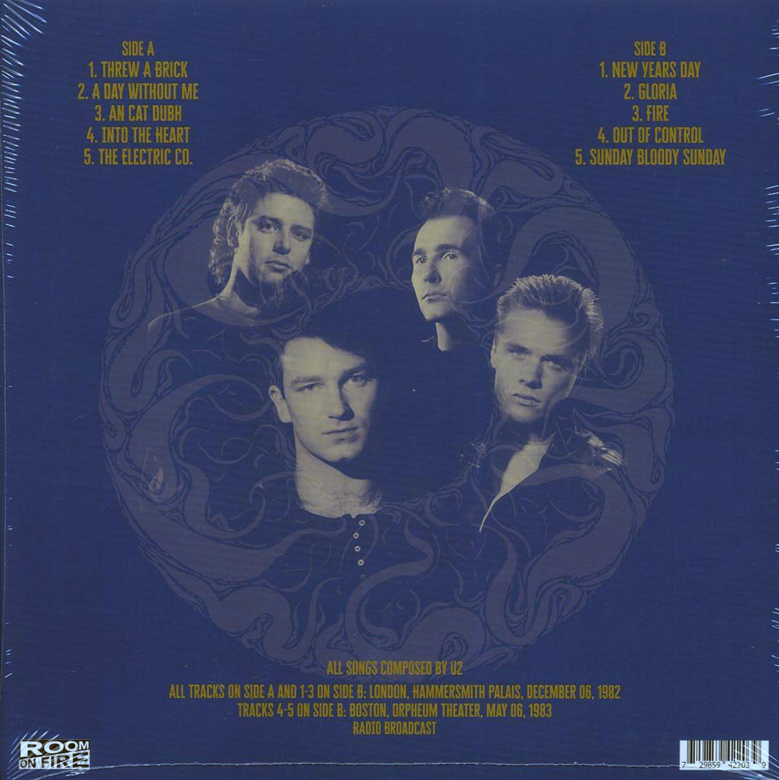 U2 - More Than Love: Unreleased Live Collection 1980 Volume 1 Vinyl Record