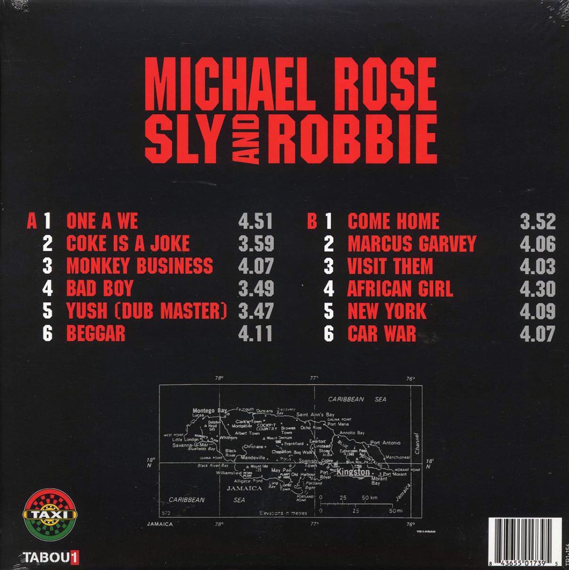 Michael Rose, Sly & Robbie - X Uhuru Vinyl Record