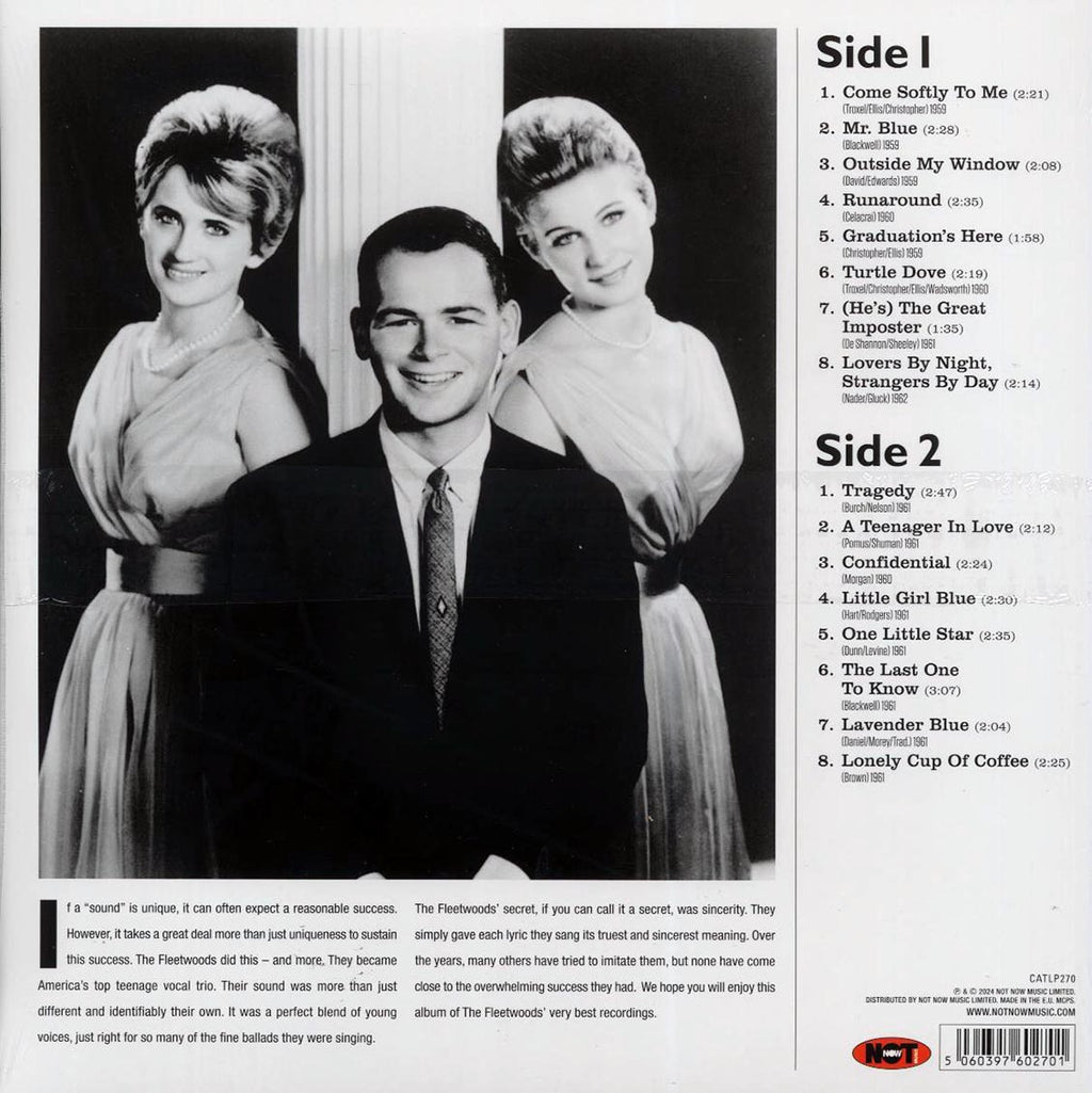 The Fleetwoods - The Very Best Of The Fleetwoods (180g) Vinyl Record