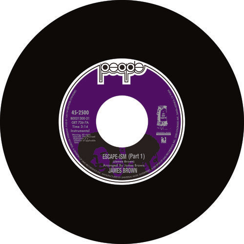 Brown,james - Escape-ism Pts. 1 & 2 - Vinyl Record