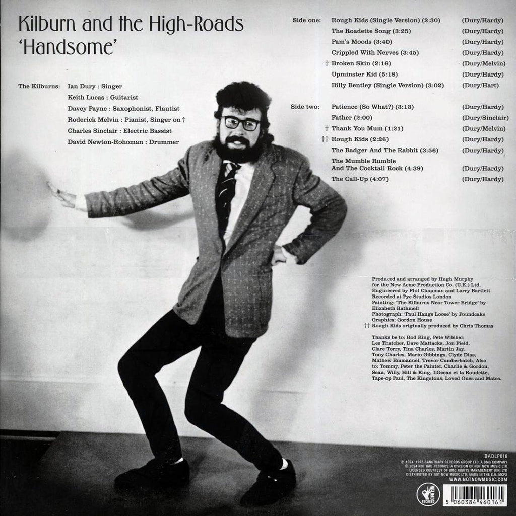 Kilburn And The High-Roads - Handsome (180g) (turquoise vinyl) Vinyl Record