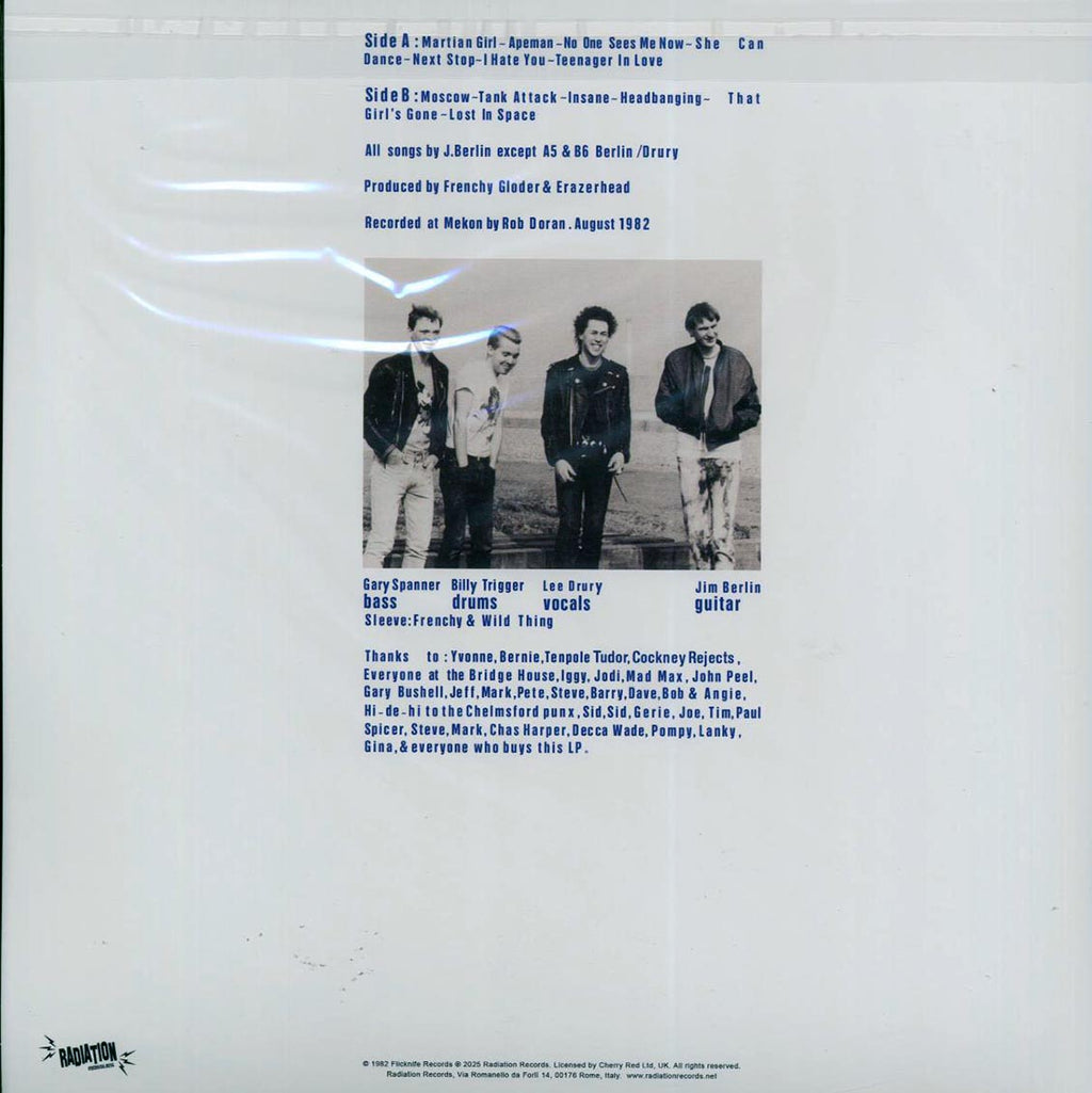 Erazerhead - The Rumble Of The East (RSD 2025) (blue vinyl) Vinyl Record
