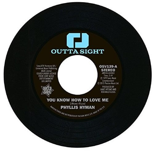 Hyman,phyllis - You Know How To Love Me/under Your Spell - Vinyl Record