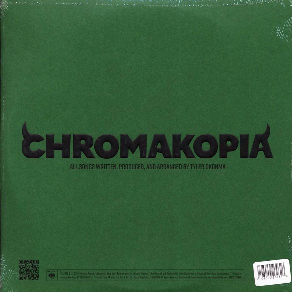 Tyler The Creator - Chromakopia (2xLP) (white vinyl) (matte jacket) Vinyl Record