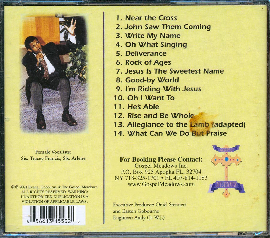 Evang. Gobourne & The Gospel Meadows - Rise & Be Whole Music CD