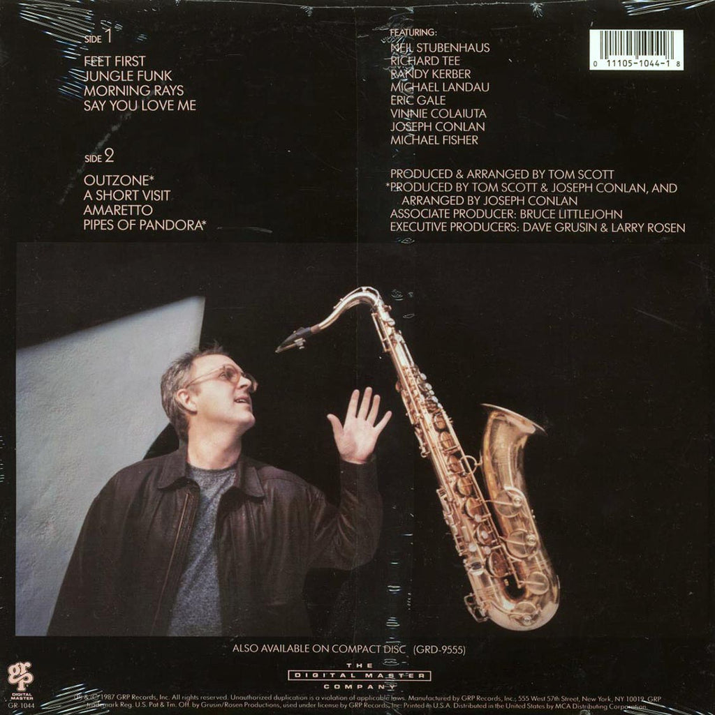 Tom Scott - Streamlines (1987 ORIGINAL PRESS) (orig. press) (marked/ltd stock) Vinyl Record
