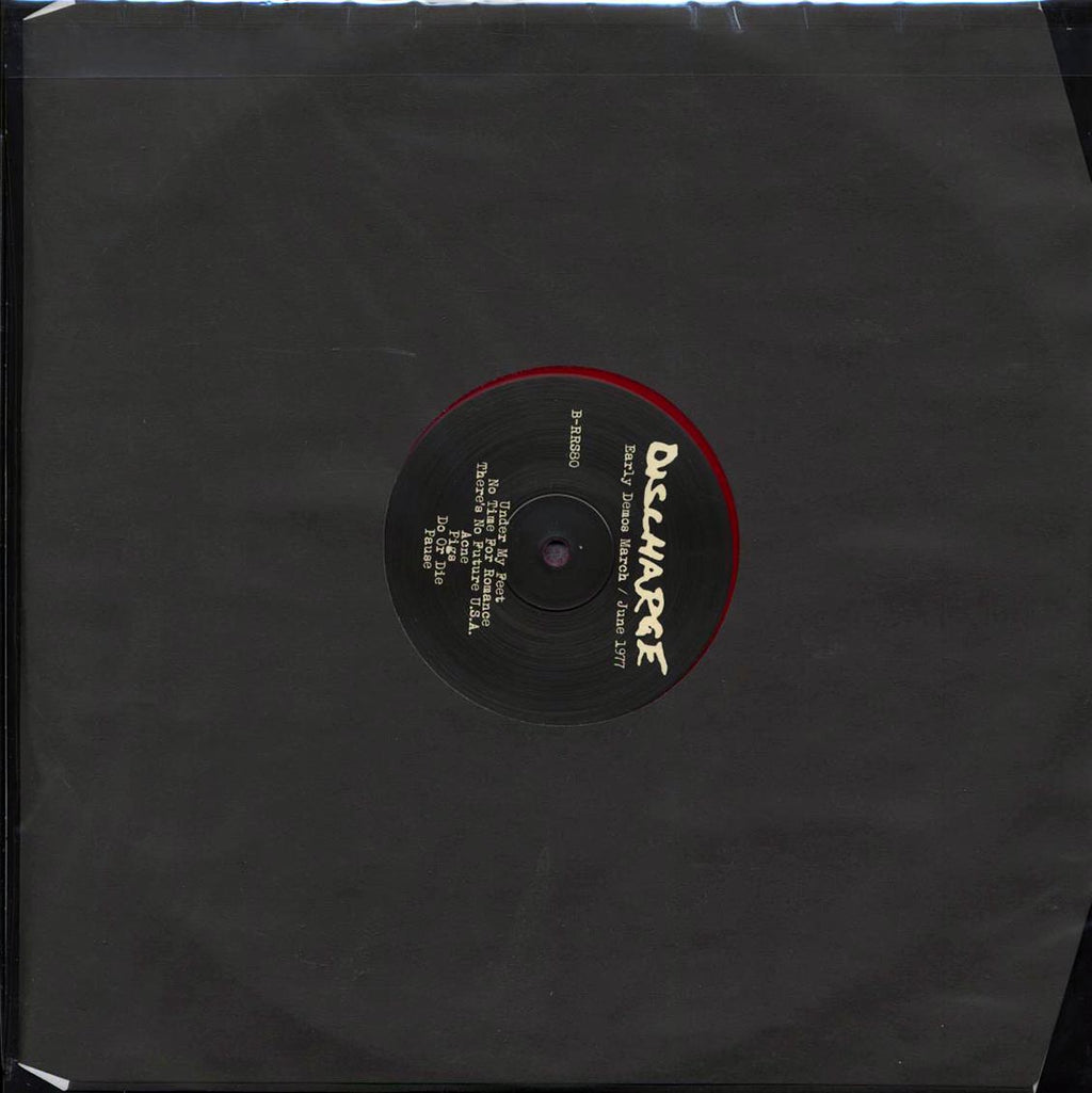 Discharge - Early Demos: March, June 1977 (red vinyl) Vinyl Record