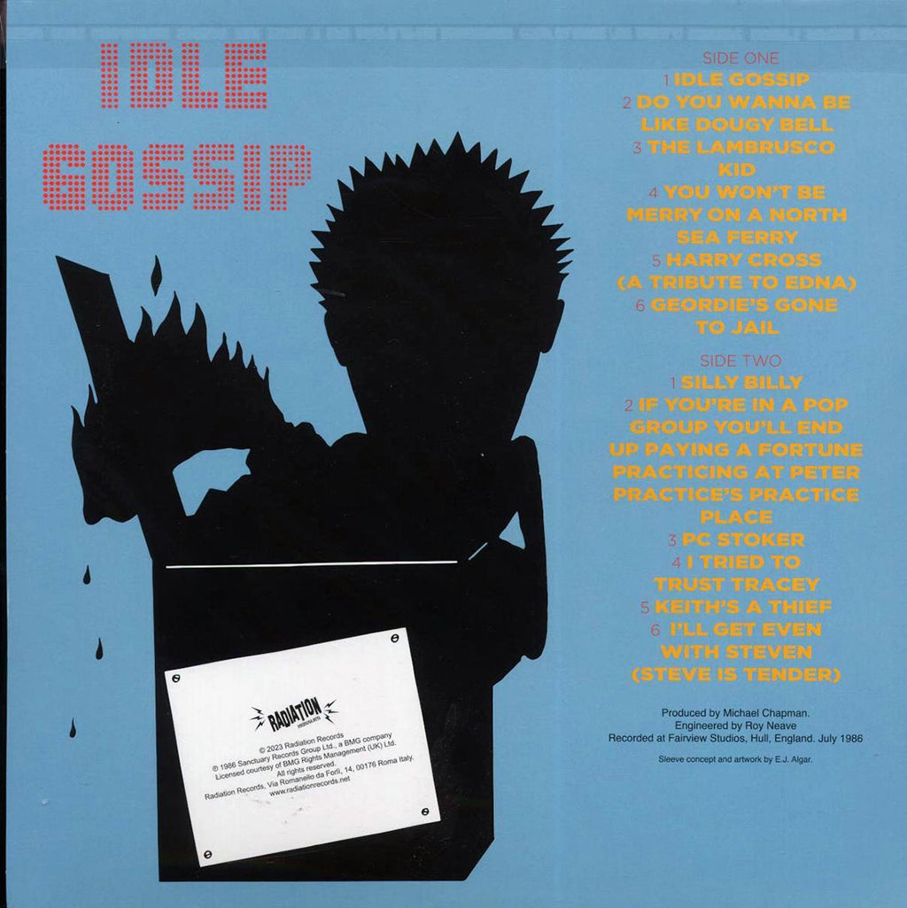 The Toy Dolls - Idle Gossip (white vinyl) Vinyl Record