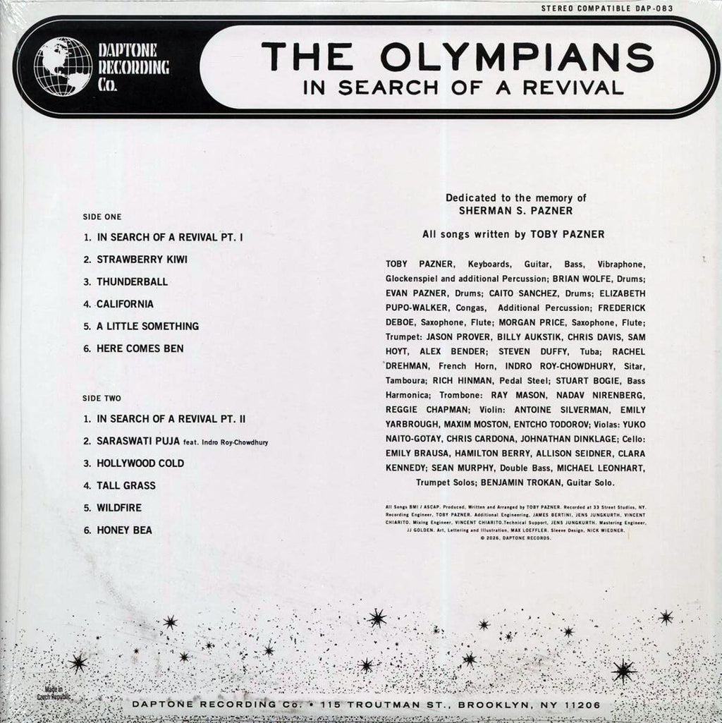The Olympians - In Search Of A Revival Vinyl Record