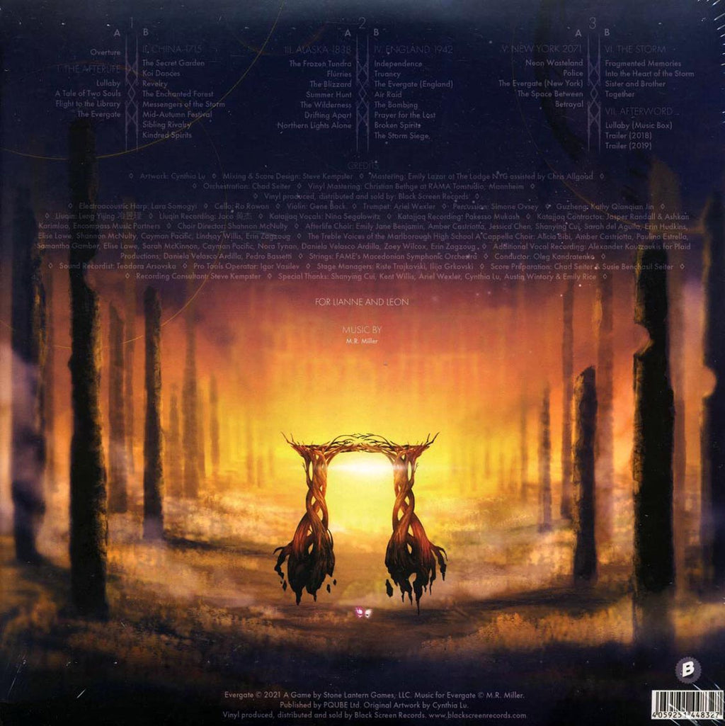 MR Miller - Evergate: Original Game Soundtrack (3xLP) Vinyl Record