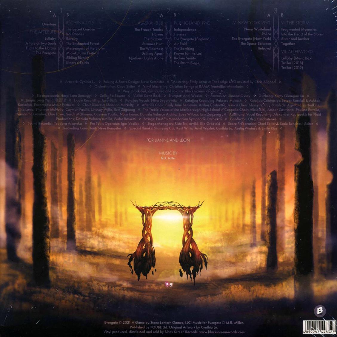 MR Miller - Evergate: Original Game Soundtrack (3xLP) Vinyl Record