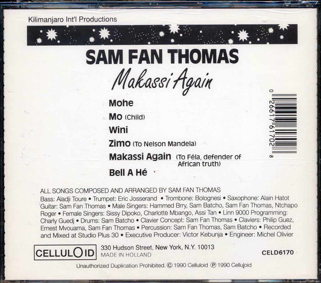 Sam Fan Thomas - Makassi Again Music CD