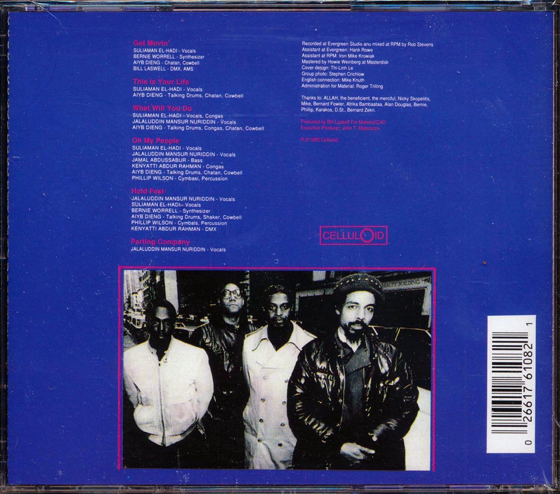 The Last Poets - Oh My People Music CD