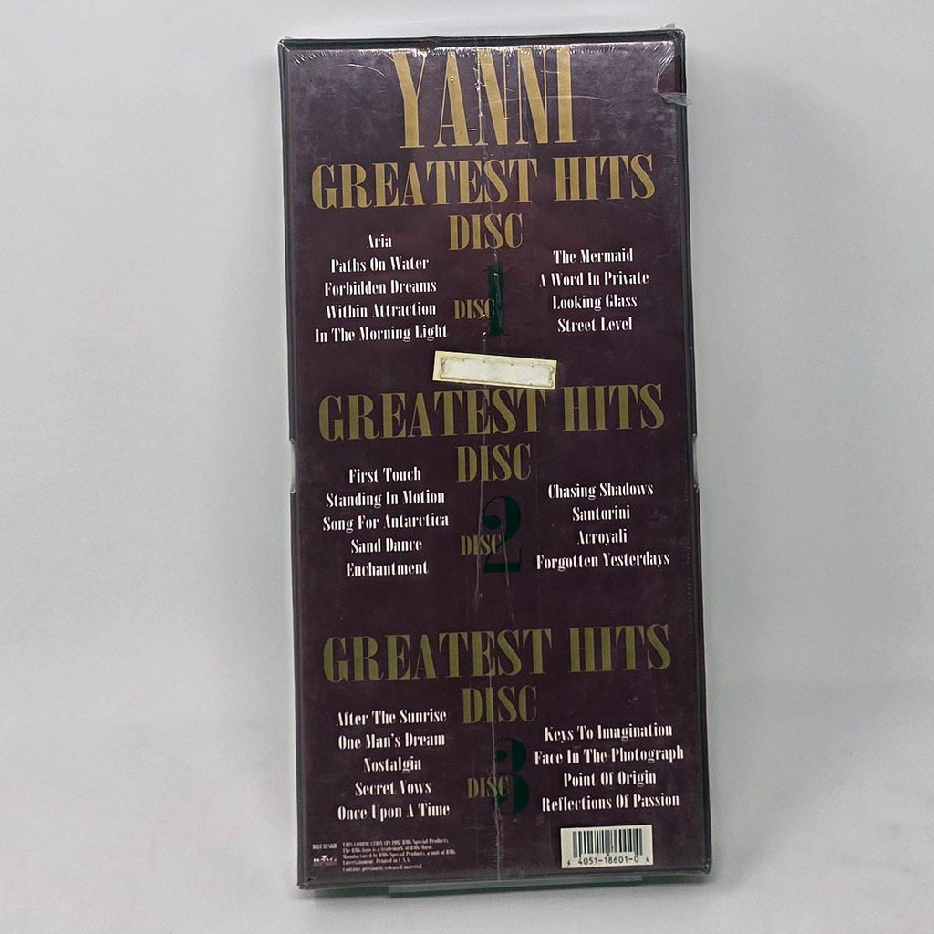 Yanni - Yanni Greatest Hits (27 tracks) (3xCD) (box set) Music CD