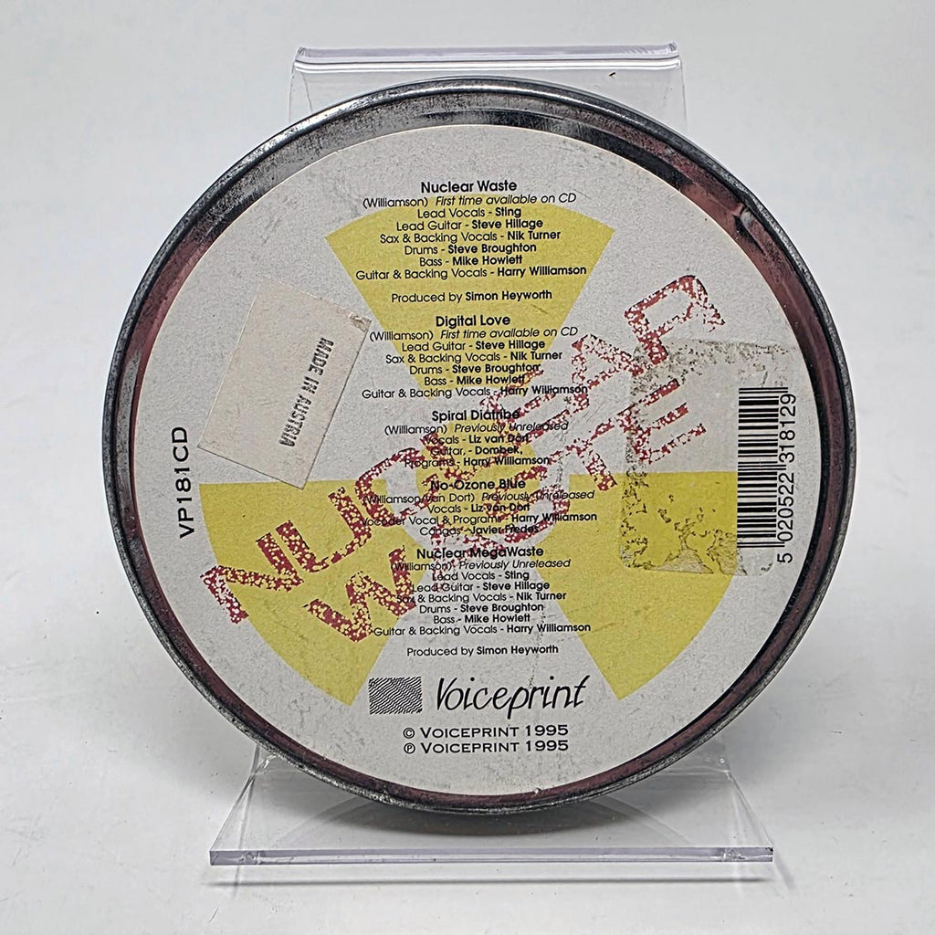 Sting, Steve Hillage, Nik Turner, Steve Broughton, Mike Howlett, Liz Van Dort, Etc.n - Nuclear Waste: Sting In A Tin (Tin Box Edition) Music CD