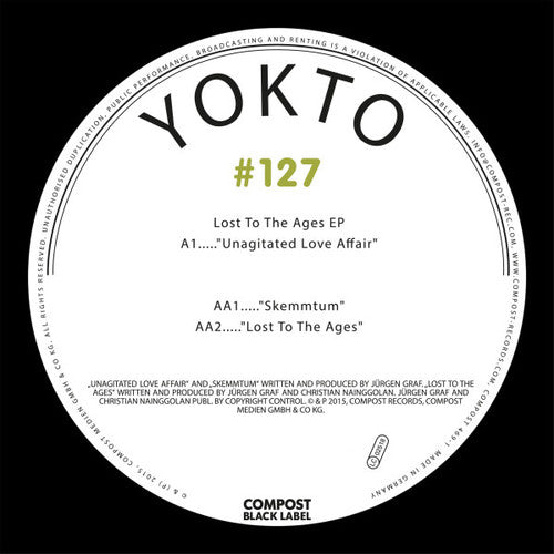 Yokto - Lost To The Ages - Vinyl Record