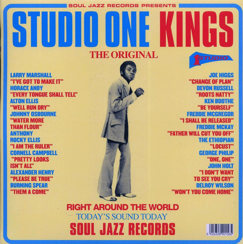 Larry Marshall, Horace Andy, Johnny Osbourne, Ken Boothe, The Ethiopian, Etc. - Studio One Kings (ltd. ed.) (2xLP) (yellow vinyl) Vinyl Record